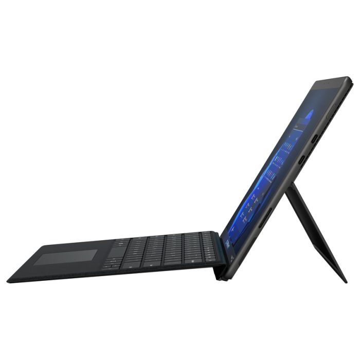 تبلت مایکروسافت مدل Surface Pro 8-i5 ظرفیت 128 گیگابایت و 8 گیگابایت رم به همراه کیبورد Black Type Cover