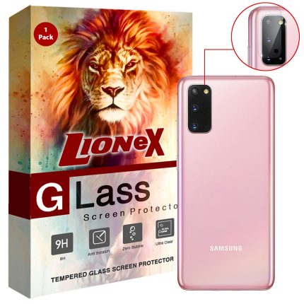 محافظ لنز دوربین لایونکس مدل UTFS مناسب برای گوشی موبایل سامسونگ Galaxy S20