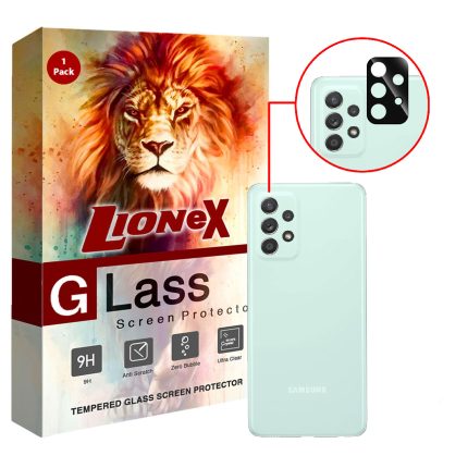 محافظ لنز دوربین لایونکس مدل L3D-L مناسب برای گوشی موبایل سامسونگ Galaxy A52s 5G