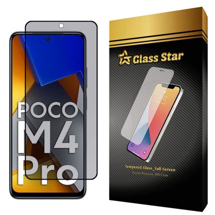 محافظ صفحه نمایش حریم شخصی گلس استار مدل PFG-Glass مناسب برای گوشی موبایل شیائومی Poco M4 Pro
