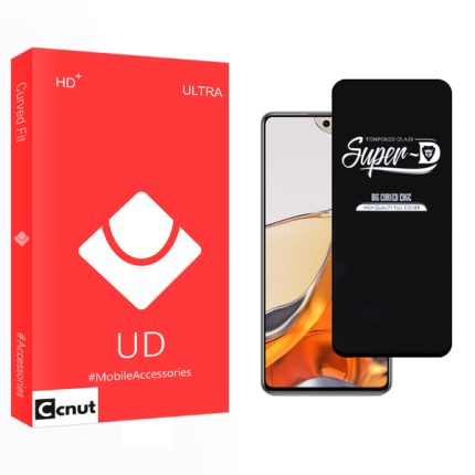 محافظ صفحه نمایش شیشه ای کوکونات مدل UD Ultra SuperD مناسب برای گوشی موبایل شیائومی 11T Pro 5G 2107113SG