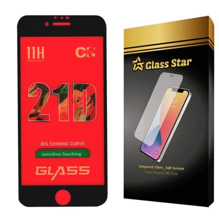 محافظ صفحه نمایش گلس استار مدل 21D مناسب برای گوشی موبایل اپل iPhone SE 2022