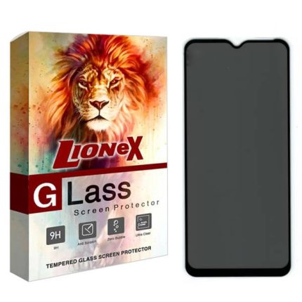 محافظ صفحه نمایش حریم شخصی لایونکس مدل PFLI مناسب برای گوشی موبایل سامسونگ Galaxy M32