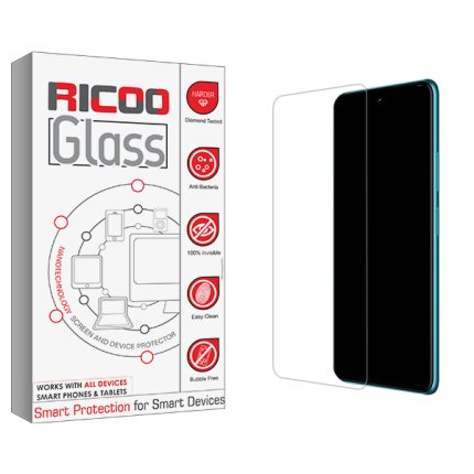 محافظ صفحه نمایش شیشه ای ریکو مدل Ricoo Glass MIX3 مناسب برای گوشی موبایل اوپو A32  A33 2020  A53  A53s  A54  A55 4G