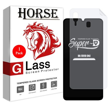 محافظ صفحه نمایش  هورس مدل  2SN-Glass   مناسب برای گوشی موبایل   سامسونگ  Galaxy A20  به همراه محافظ پشت گوشی