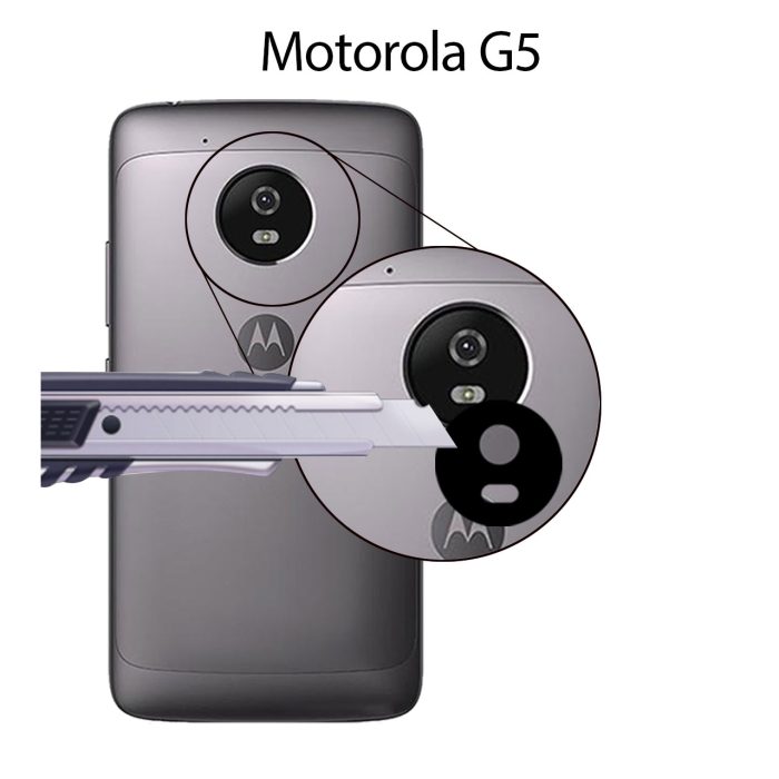 محافظ لنز دوربین هورس مدل L3D-H مناسب برای گوشی موبایل موتورولا Moto G5