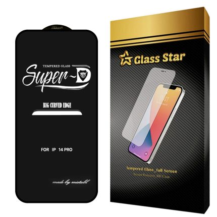 محافظ صفحه نمایش گلس استار مدل SUPERD مناسب برای گوشی موبایل اپل iPhone 14 Pro