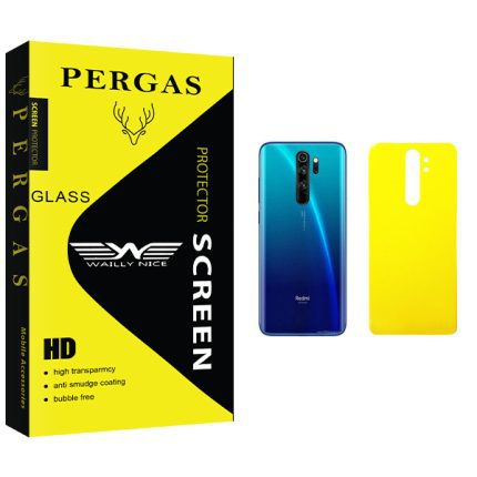 محافظ پشت گوشی وایلی نایس مدل Pergas Glass مناسب برای گوشی موبایل شیائومی Redmi Note 8 Pro