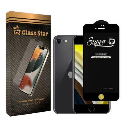 محافظ صفحه نمایش گلس استار مدل STAR-SUPER-D مناسب برای گوشی موبایل اپل iPhone SE 2020/ SE 2022