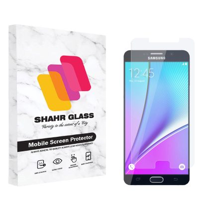 محافظ صفحه نمایش شهر گلس مدل SMP مناسب برای گوشی موبایل سامسونگ Galaxy Note5