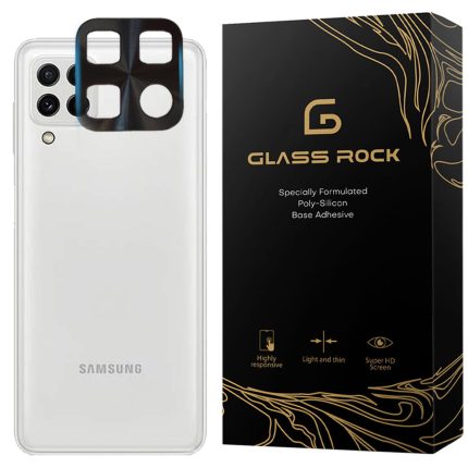 محافظ لنز دوربین گلس راک مدل  STR مناسب برای گوشی موبایل سامسونگ Galaxy A22 4G