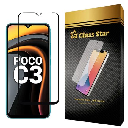 محافظ صفحه نمایش گلس استار مدل CRG-Glass مناسب برای گوشی موبایل شیائومی Poco C3
