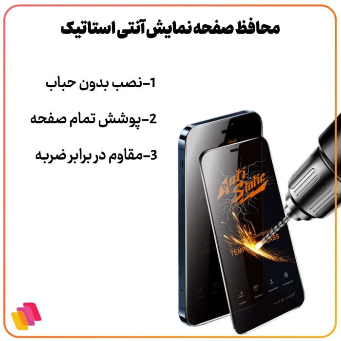 محافظ صفحه نمایش شهر گلس مدل ANTIDUSTSH مناسب برای گوشی موبایل سامسونگ Galaxy A54