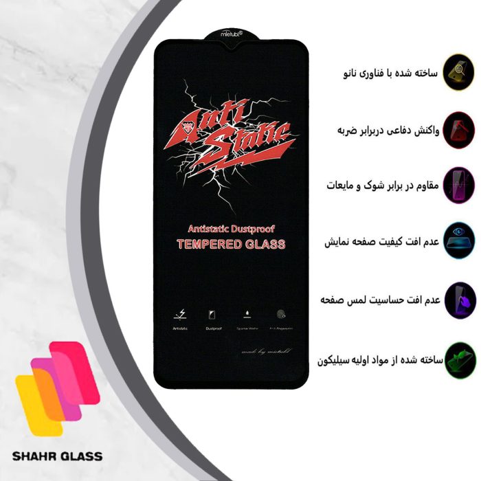 محافظ صفحه نمایش آنتی استاتیک شهر گلس مدل ANTIDUSTSH مناسب برای گوشی موبایل سامسونگ Galaxy M04