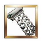 بند قاب تک مدل CARTIER2RAJGHT مناسب برای ساعت هوشمند بی ام ال  Ultra Max 49mm