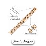 بند قاب تک مدل ROLTAK مناسب برای ساعت هوشمند شیائومی Watch S1 Active 22 mm