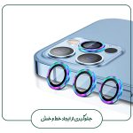 محافظ لنز دوربین شهر گلس مدل RINIPSH مناسب برای گوشی موبایل اپل iPhone 15 Pro Max