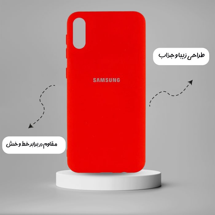 کاور قاب تک مدل SILICONBGH مناسب برای گوشی موبایل سامسونگ Galaxy A02