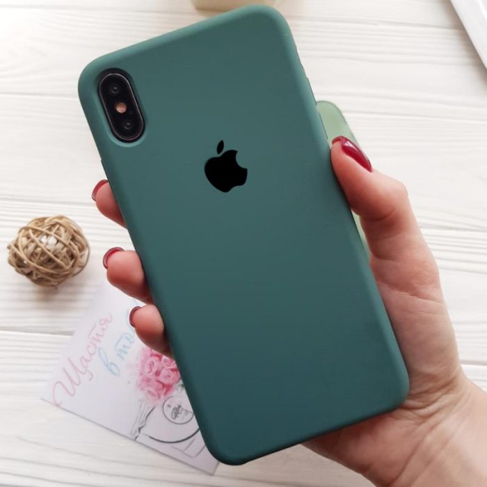 کاور  قاب تک مدل SILICONBGH مناسب برای گوشی موبایل اپل iPhone XS Max