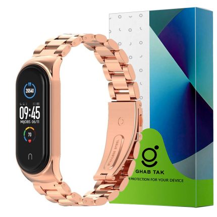 بند قاب تک مدل ROLEXGMI4 مناسب برای ساعت هوشمند شیائومی Mi Band 4